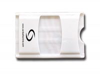 Kartenhalter aus Polycarbonat im Taschenformat - 100 Stck