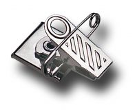 Clip aus Metall drehbar mit Nadel und selbstklebendem Rcken - 1