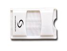 Kartenhalter aus Polycarbonat im Taschenformat - 100 Stück