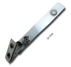 Clip (Bulldog) aus Edelstahl mit klarer Lasche - 100 Stck